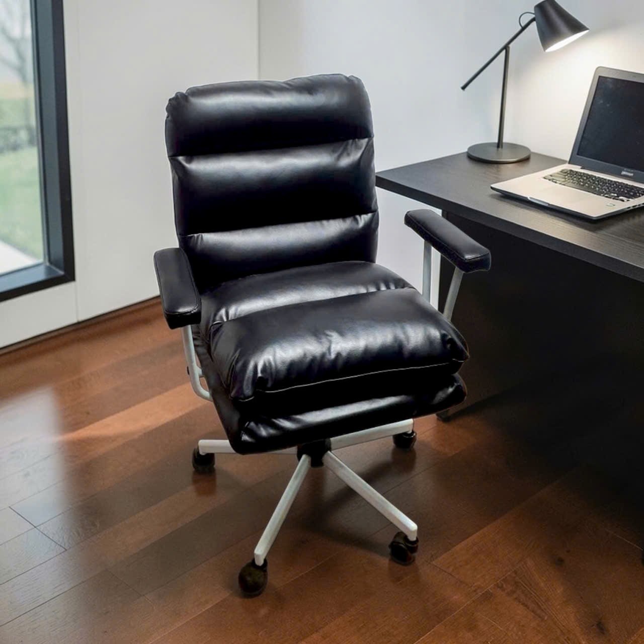 ghe van phong nho gon- ghe lam viec da pu hien dai - ghe lam viec chan xoay (7) - Copy